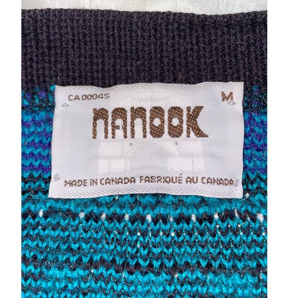 Nanook Wool Blend Cardigan - Women's Size M - Made in Canada - Picture 4 of 7